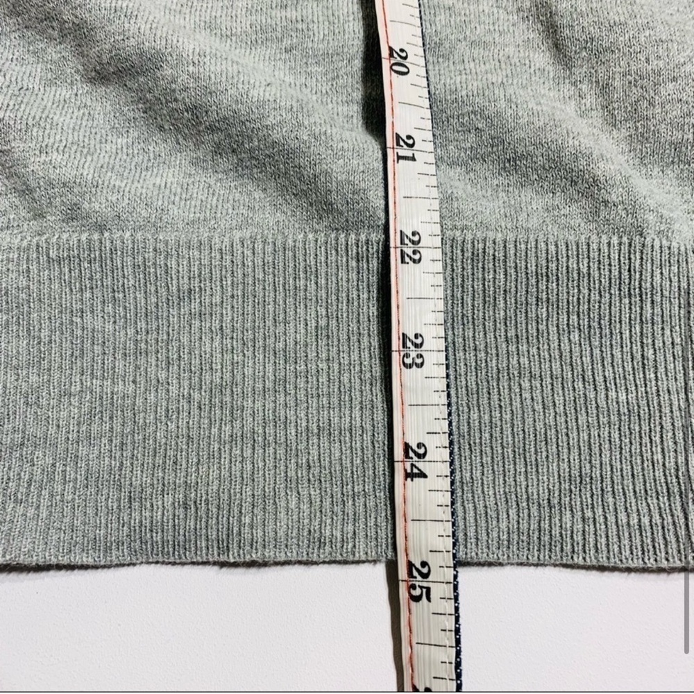 Old Navy Sweater Men's S Cotton Blend Light Gray Crewneck Sweater - Picture 4 of 5